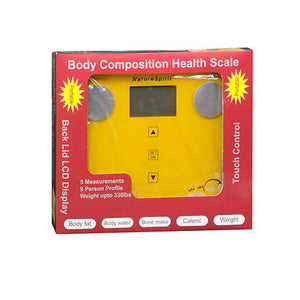 Naturespirit, Portable Biometric Body Composition Weight Scale, each