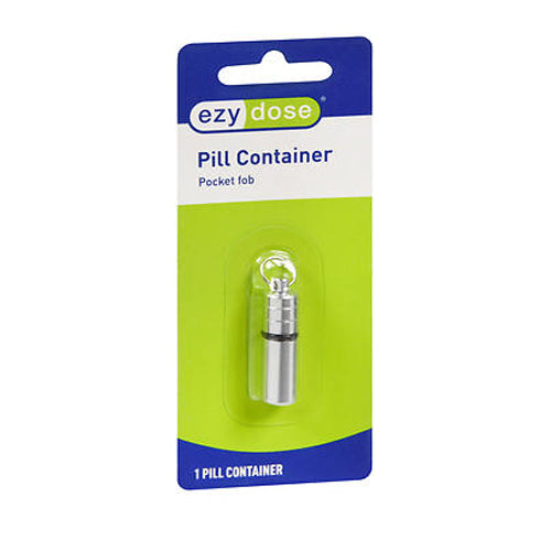 Apothecary Products, Apothecary Products Ezy Dose Ezy-Dose Nitro-Fresh Nickel-Plated Brass Pill Fob, 1 each