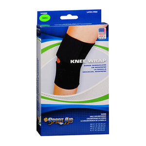Scott Specialties, Sportaid Knee Wrap Neoprene, Black Small 13-14 inches 1 each