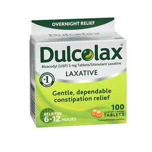 Dulcolax, Dulcolax Laxative Tablets, 100 tabs