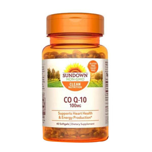 Sundown Naturals, Co Q-10, 100 mg, 40 caps