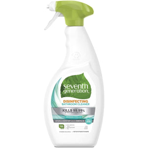 Seventh Generation, Disinfecting Bathroom Cleaner, Lemongrass And Thyme Scent 26 Oz (Case of 8)