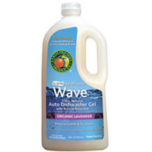 Earth Friendly, Wave Auto Dishwasher Gel, Organic Lavender,  40 OZ