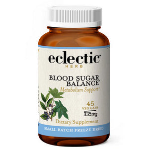 Eclectic Herb, Blood Sugar Balance, 45 Caps