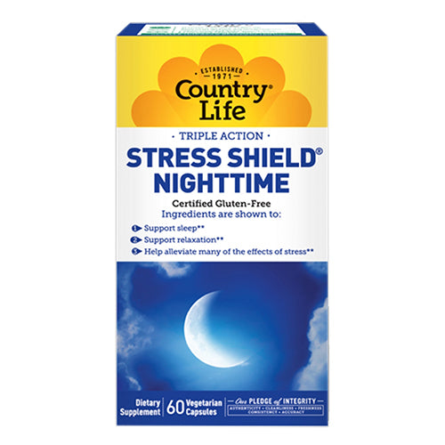 Country Life, Stress Shield Nighttime, 60 CAPS