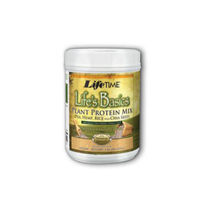 Life Time Nutritional Specialties, Life's Basics Plant Protein, Vanilla 25 LB