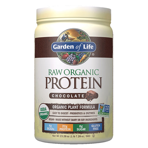 Garden of Life, RAW Organic Protein Powder, Chocolate Cacao 650 g