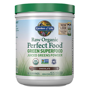 Garden of Life, Perfect Food Organic Green Superfood, Chocolate 285 g