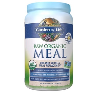 RAW Organic Meal Vanilla 969 Grams by Garden of Life