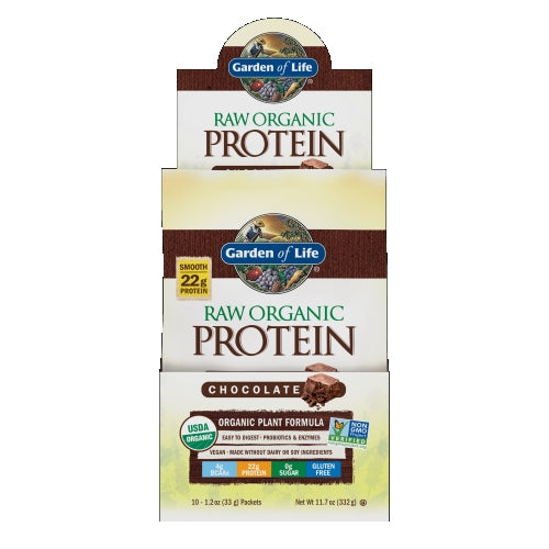 Garden of Life, RAW Organic Protein, Chocolate 1 Tray