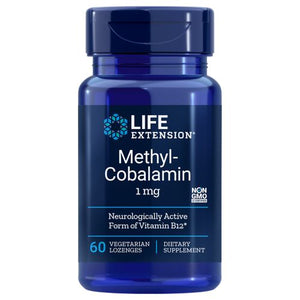Life Extension, Methylcobalamin Dissolve In Mouth Lozenges, 1 mg, 60 loz