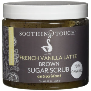 Soothing Touch, Brown Sugar Scrub, French Vanilla 16 oz