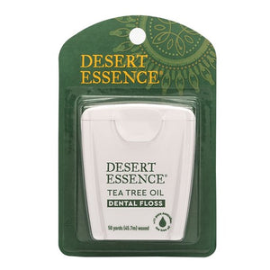 Desert Essence, Tea Tree Oil Dental Floss, 1 Count(Case Of 6)