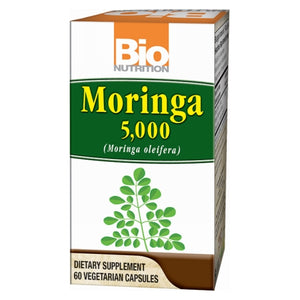 Bio Nutrition Inc, Moringa Super Food, 5000 mg 60 VEG CAPS