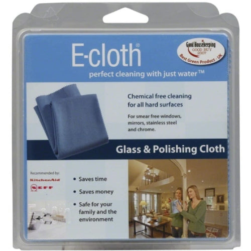 E-Cloth, Glass and Polishing Cloth, 1 COUNT