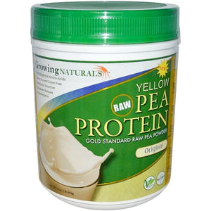 Growing Naturals, Yellow Pea Protein, Original 16 OZ