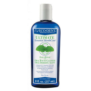 Eco-Dent, Ultimate Daily Mouth Rinse, Sparkling Clean Mint 8 oz