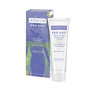 Emerita, Pro-Gest Cream With Lavender, 4 OZ