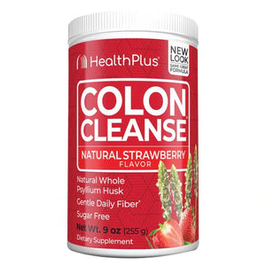 Health Plus, Colon Cleanse All Natural Sweetener, Strawberry Stevia 9 OZ