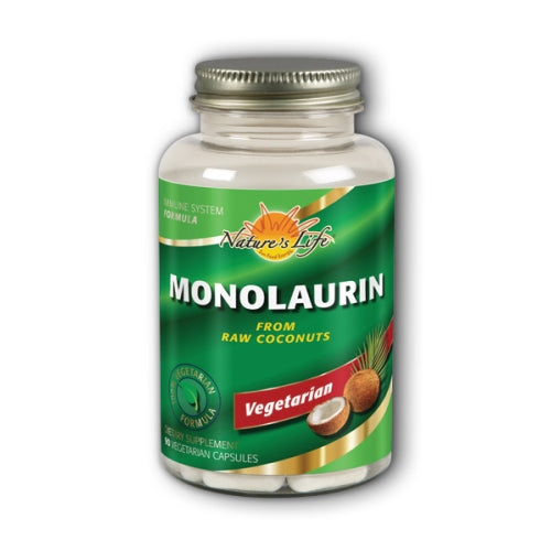 Nature's Life, Monolaurin, 990 mg, 90 VEG CAPS