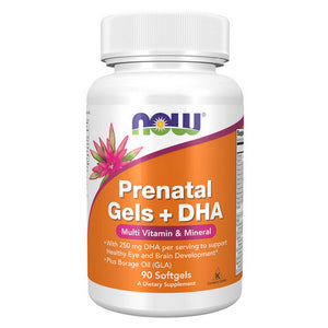 Now Foods, Prenatal Gels + DHA, 90 sgels