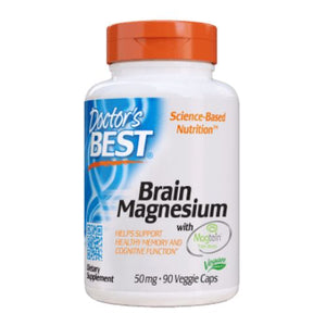 Doctors Best, Brain Magnesium with Magtein, 50 mg, 90 Veggie Caps
