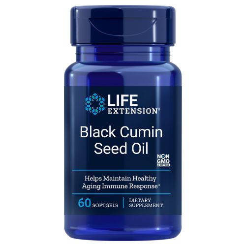 Life Extension, Black Cumin Seed Oil, 60 softgel