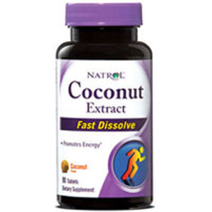 Coconut Extract Fast Dissolve 90 TABS by Natrol