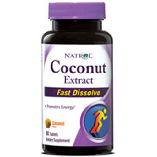 Natrol, Coconut Extract Fast Dissolve, 90 TABS