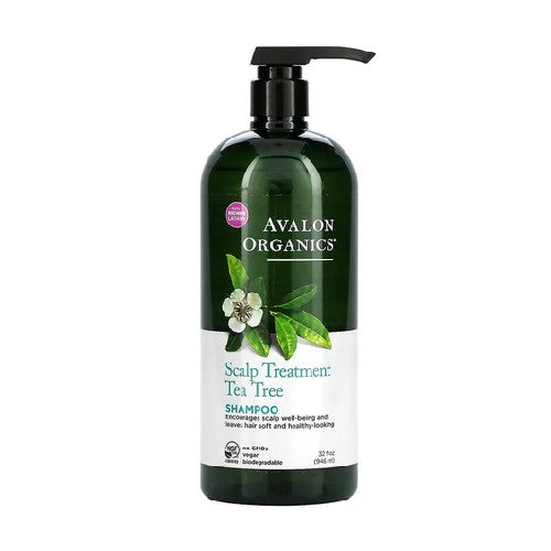 Avalon Organics, Tea Tree Shampoo, 32 OZ