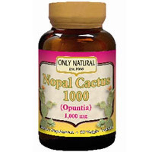 Only Natural, Nopal Cactus 1000, 90 VEG CAPS