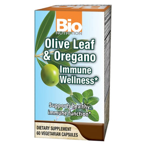 Bio Nutrition Inc, Olive Leaf and Oregano Immune Wellness, 60 VEG CAPS