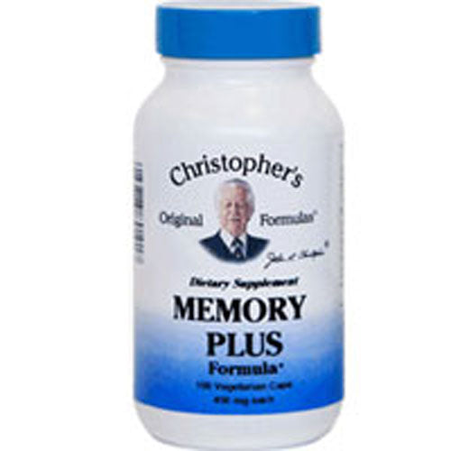 Dr. Christophers Formulas, Memory Plus Formula, 450 mg, 100 vcaps