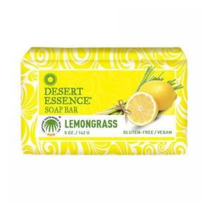 Desert Essence, Lemongrass Bar Soap, 5 Oz