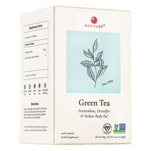 Health King, GREEN TEA, 20 BAGS