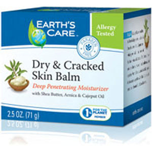 Earth's Care, Dry and Cracked Skin Blam 100% Natural, 2.5 OZ