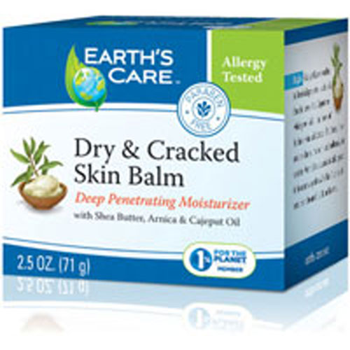 Earth's Care, Dry and Cracked Skin Blam 100% Natural, 2.5 OZ