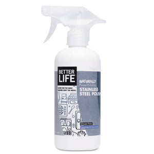 Better Life, Einshine Natural Stainless Steel Cleaner And Polish, 16 fl oz