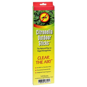 Neemaura, Citronella Outdoor Sticks, 10 count