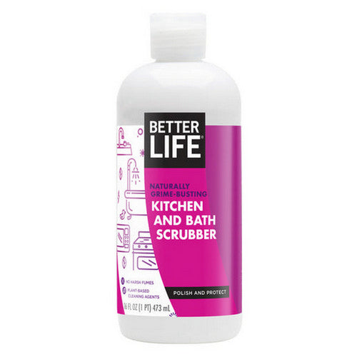 Better Life, Natural Cleansing Scrubber Even The Kitchen Sink, 16 Oz