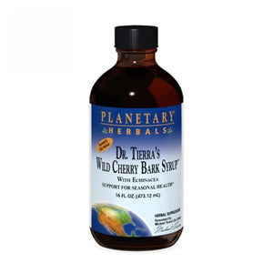 Planetary Herbals, Dr. Tierra's Wild Cherry Bark Syrup, 16 Oz