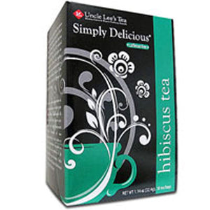 Uncle Lees Teas, Simply Delicious Hibiscus Tea, 18 Bags