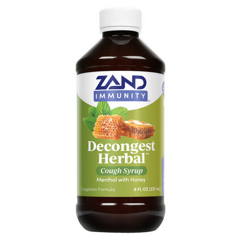 Zand, Decongest Herbal Cough Syrup, 8 oz