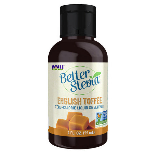 Now Foods, Better Stevia English Toffee, 2 Oz