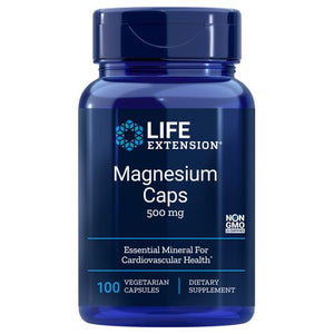 Life Extension, Magnesium Caps, 500 mg, 100 Vcaps