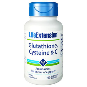 Life Extension, Glutathione - Cysteine and C, 100 Vcaps