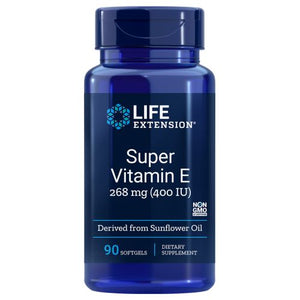 Life Extension, Super Vitamin E, 268 mg (400 IU), 90 SoftGels