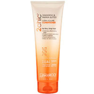 Giovanni Cosmetics, 2chic Ultra Volume Tangerine and Papaya Butter Conditioner, 8.5 oz