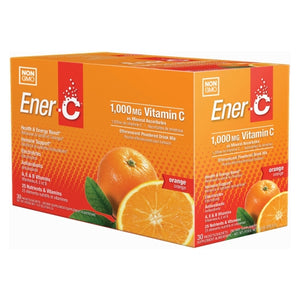Ener-C, Ener-C Vitamin C Multivitamin Drink Mix, 1000 mg, Orange, 30 Packets