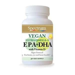 Spectrum Oils, Vegan Ultra Omega-3 EPA Plus DHA, 60 Softgels